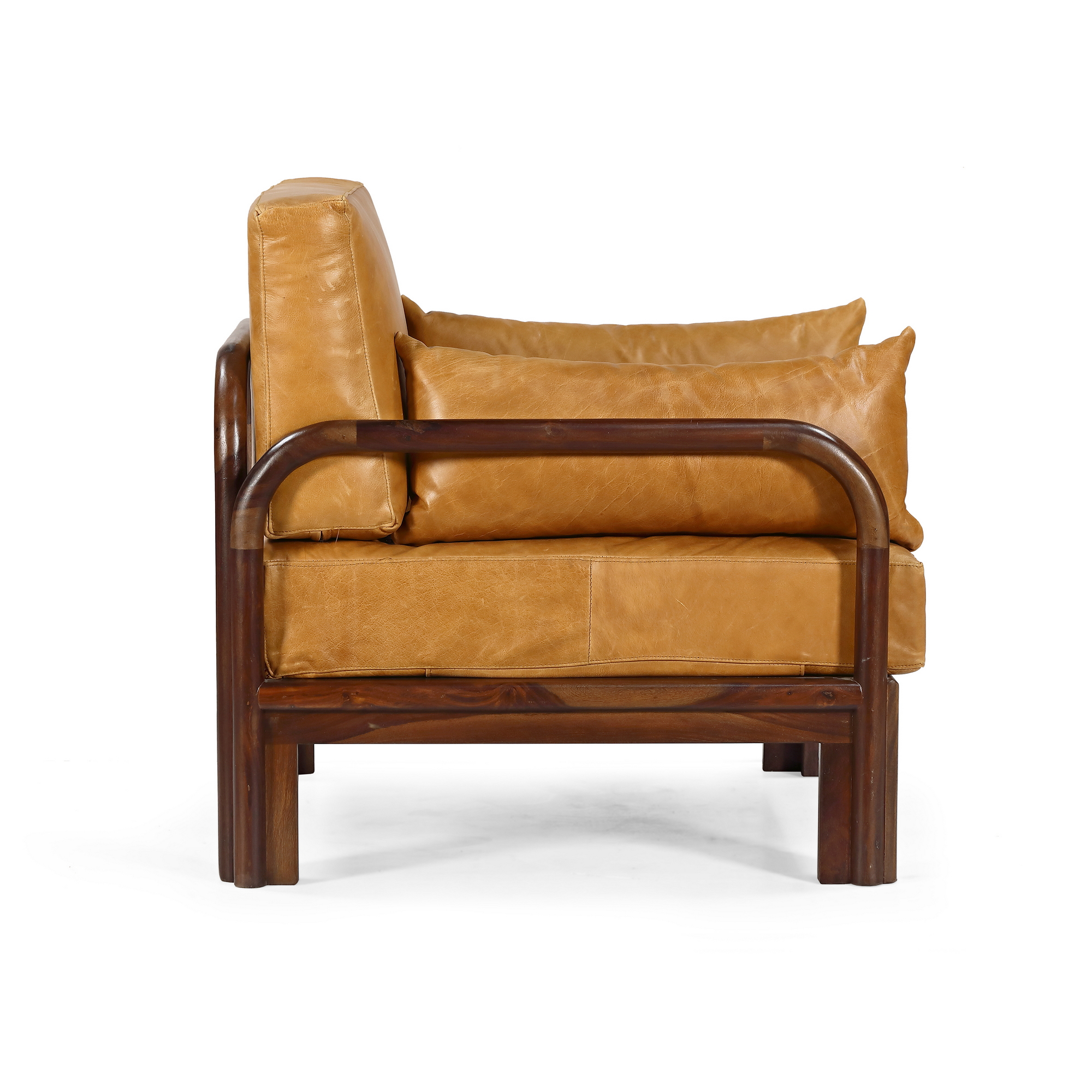 Budapest Leather Sofa - Image 3