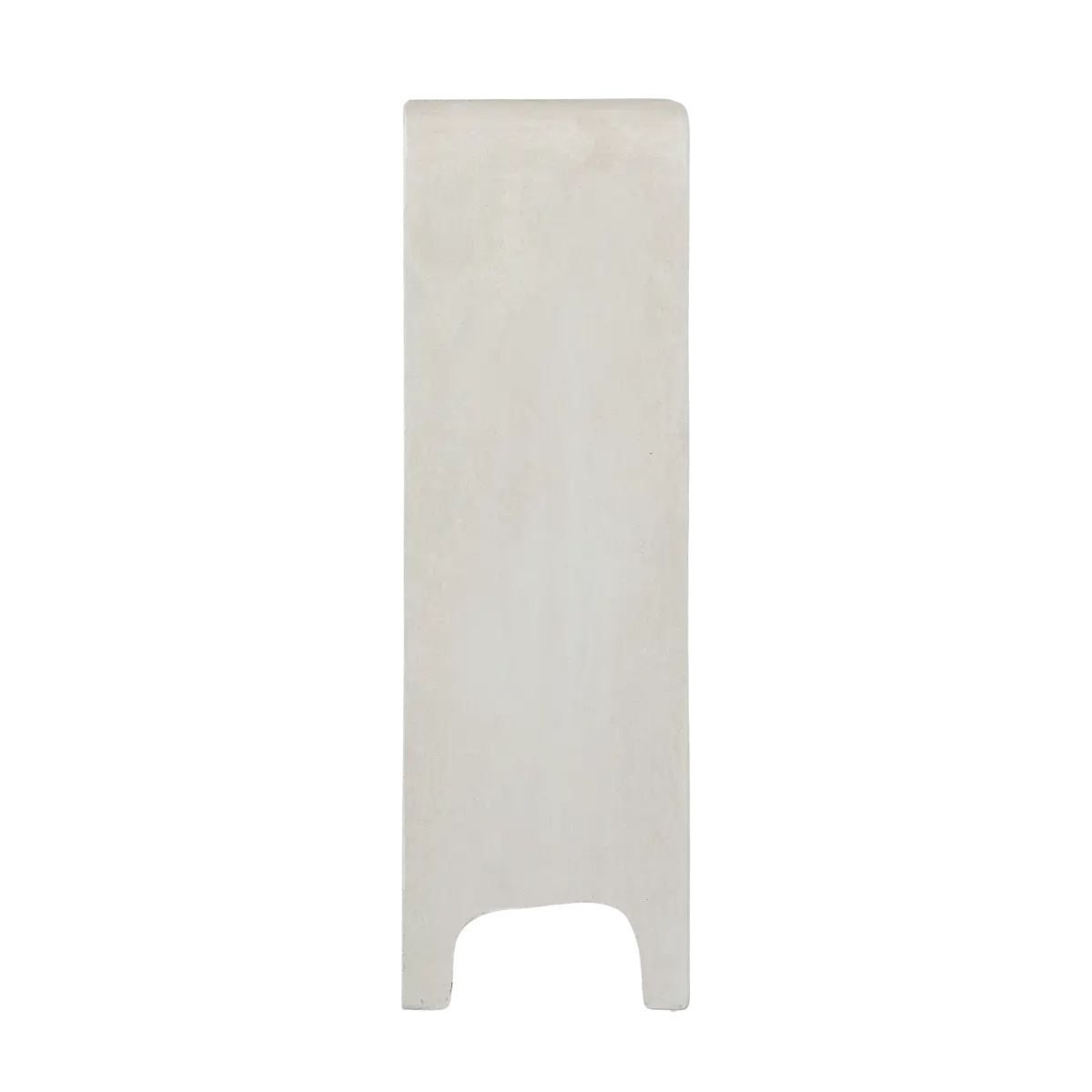 Danny white concrete-effect wooden bookcase - Image 4