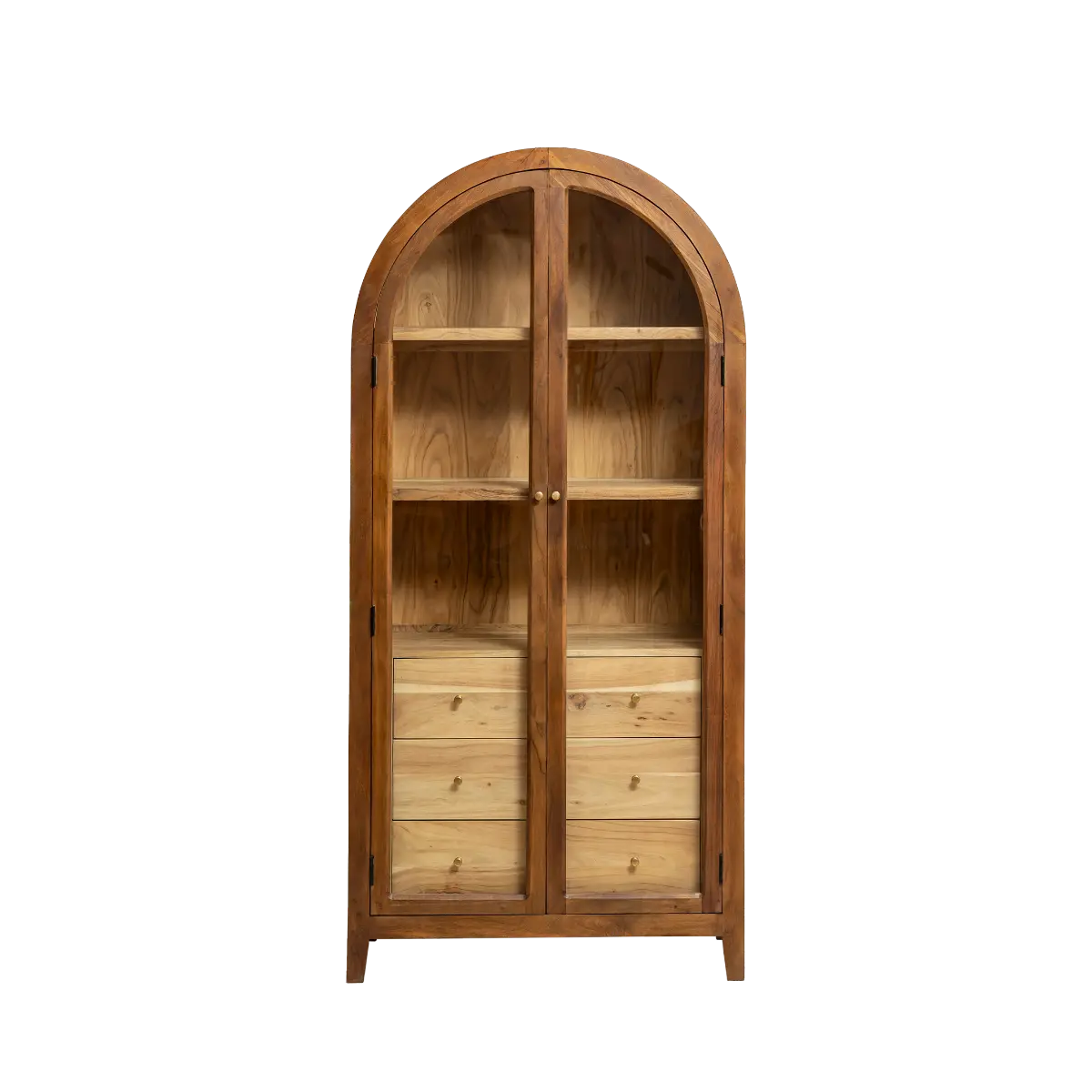Deven acacia wood display case - Image 7