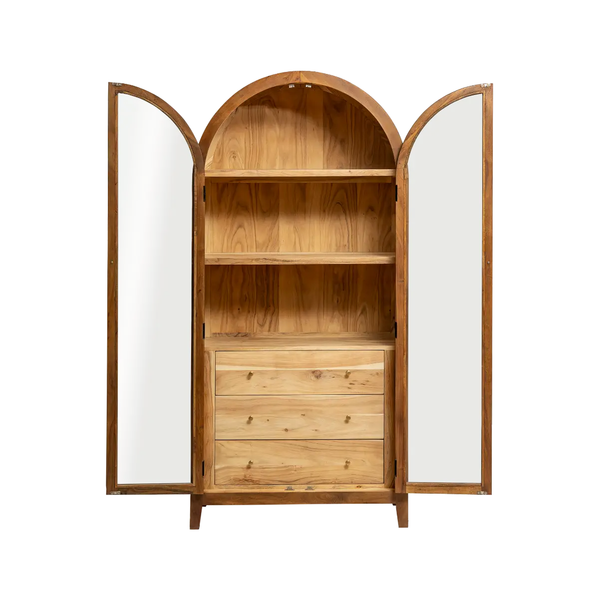 Deven acacia wood display case - Image 8