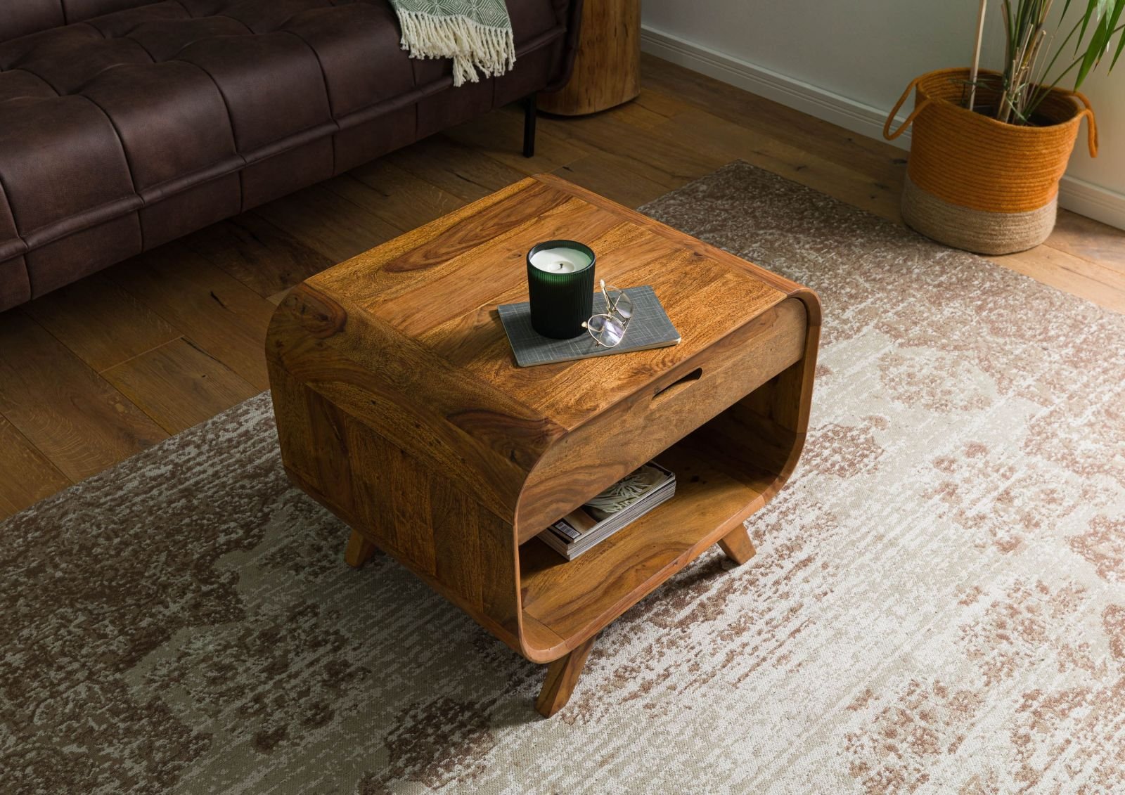 Corbett Sheesham Wood Coffee Table #05 - Image 3
