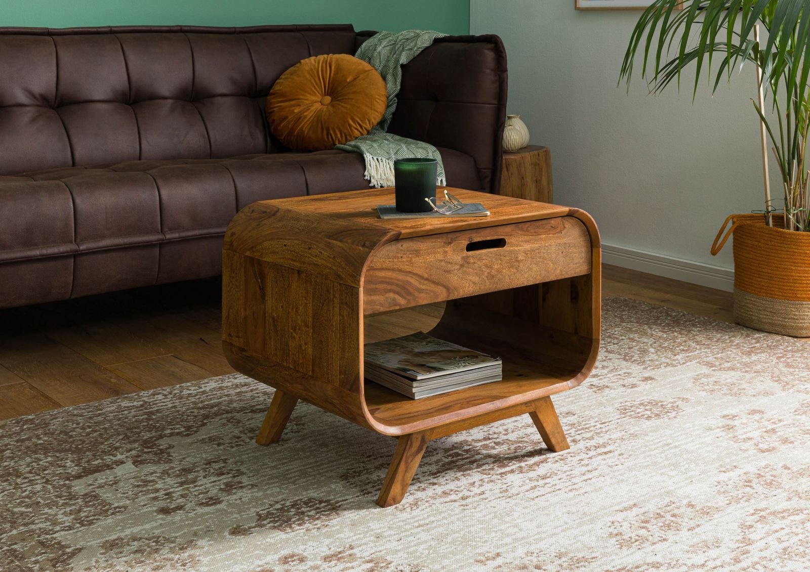 Corbett Sheesham Wood Coffee Table #05 - Image 2