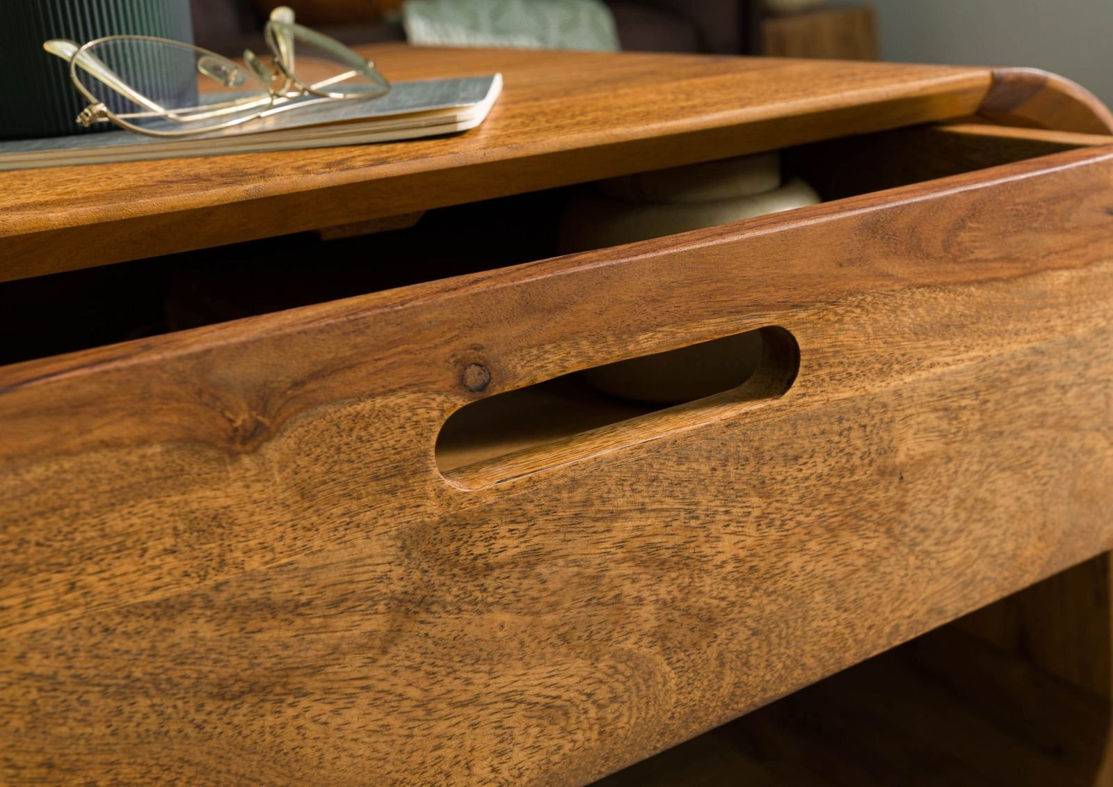 Corbett Sheesham Wood Coffee Table #05 - Image 6