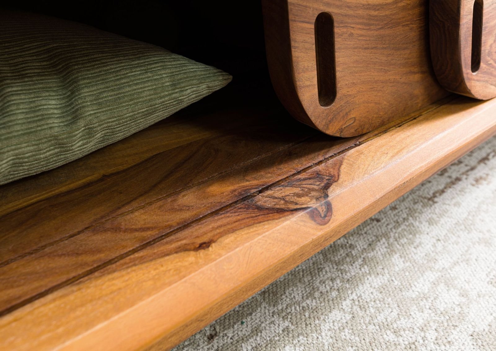 Corbett Sheesham Wood Coffee Table #07 - Image 5
