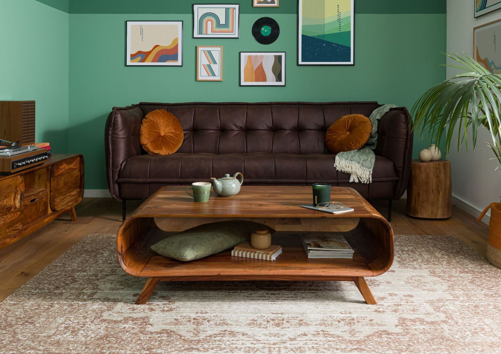 Corbett Sheesham Coffee Table