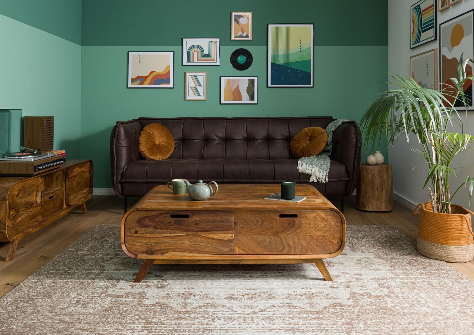 Corbett Sheesham Wood Coffee Table #04