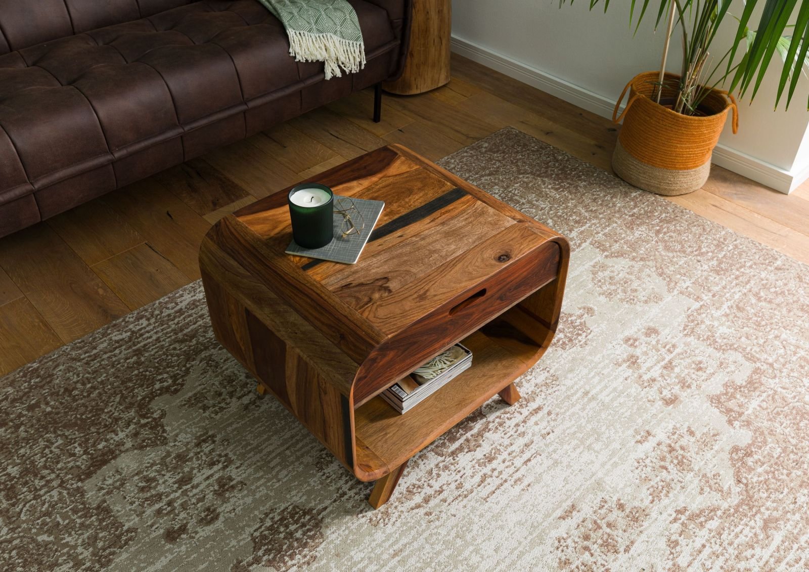 Corbett Sheesham Wood Coffee Table #15 - Image 2