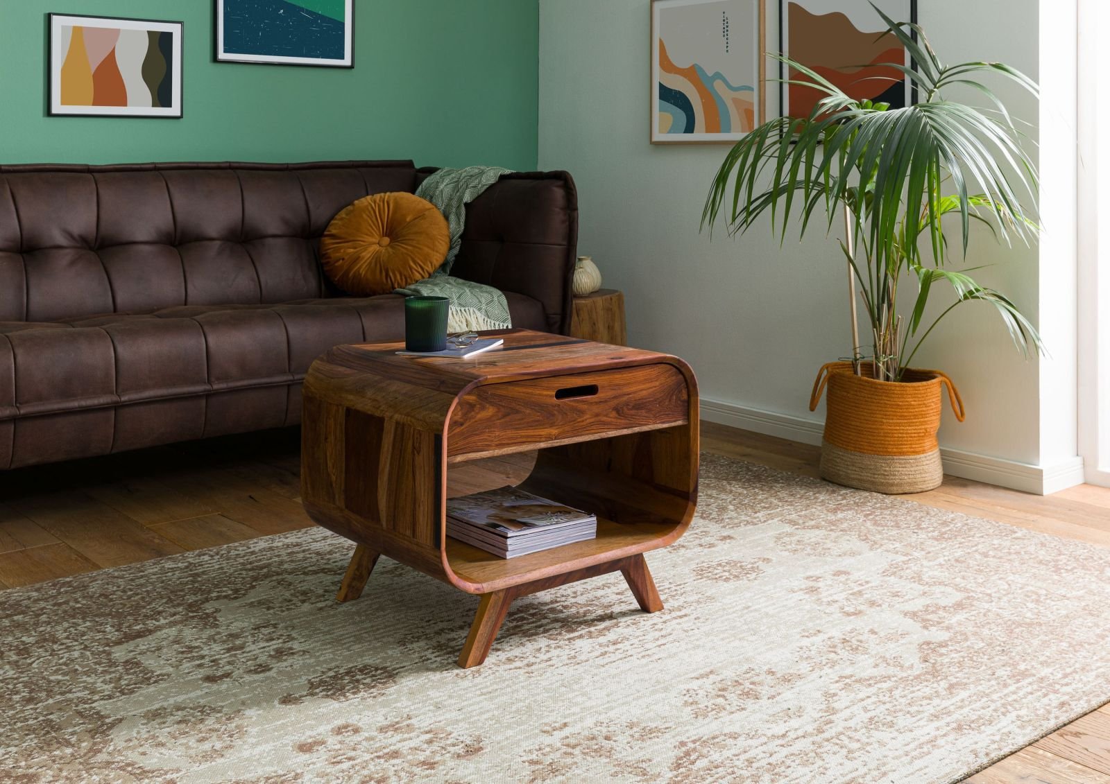 Corbett Sheesham Wood Coffee Table #15 - Image 3