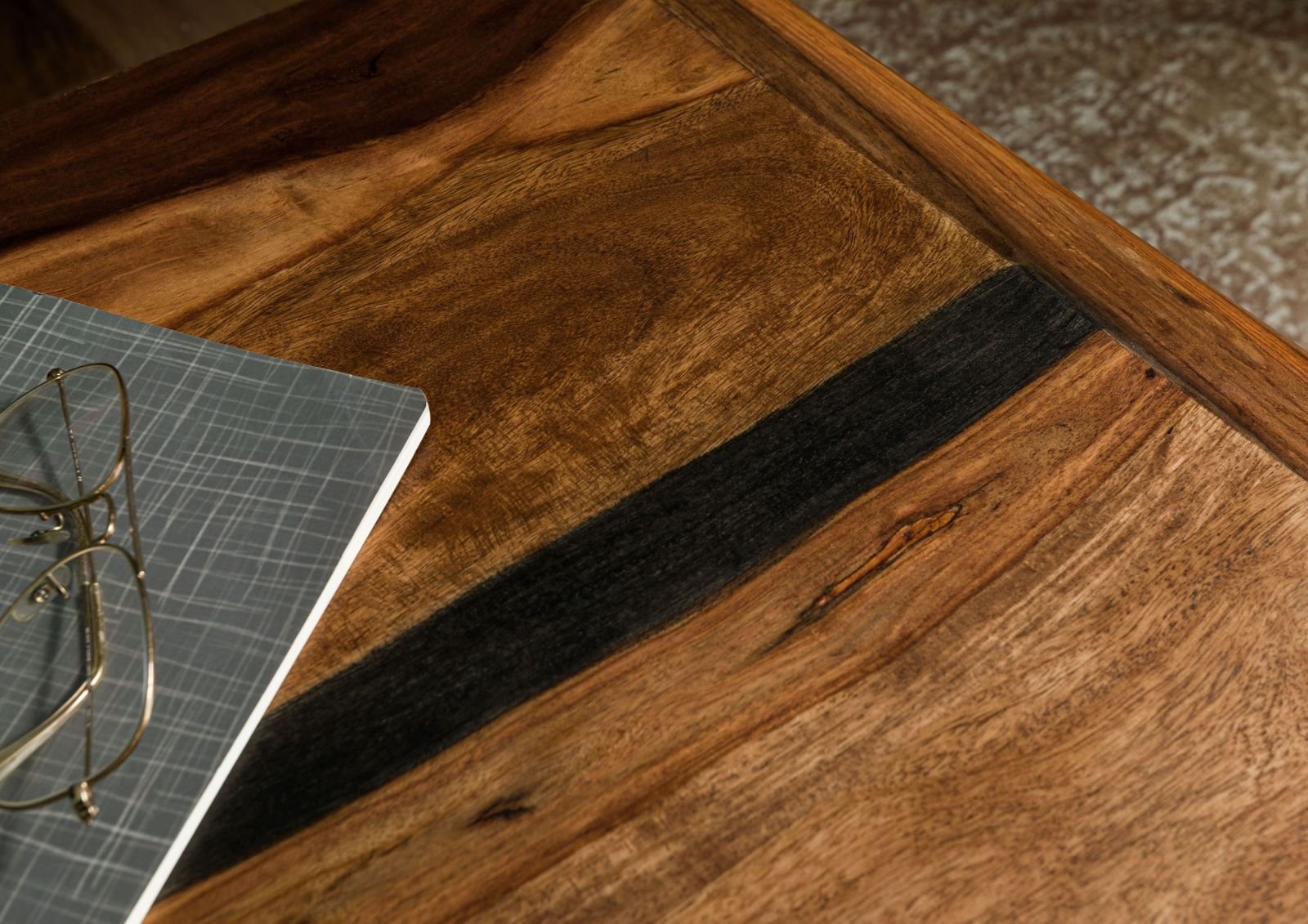 Corbett Sheesham Wood Coffee Table #15 - Image 7