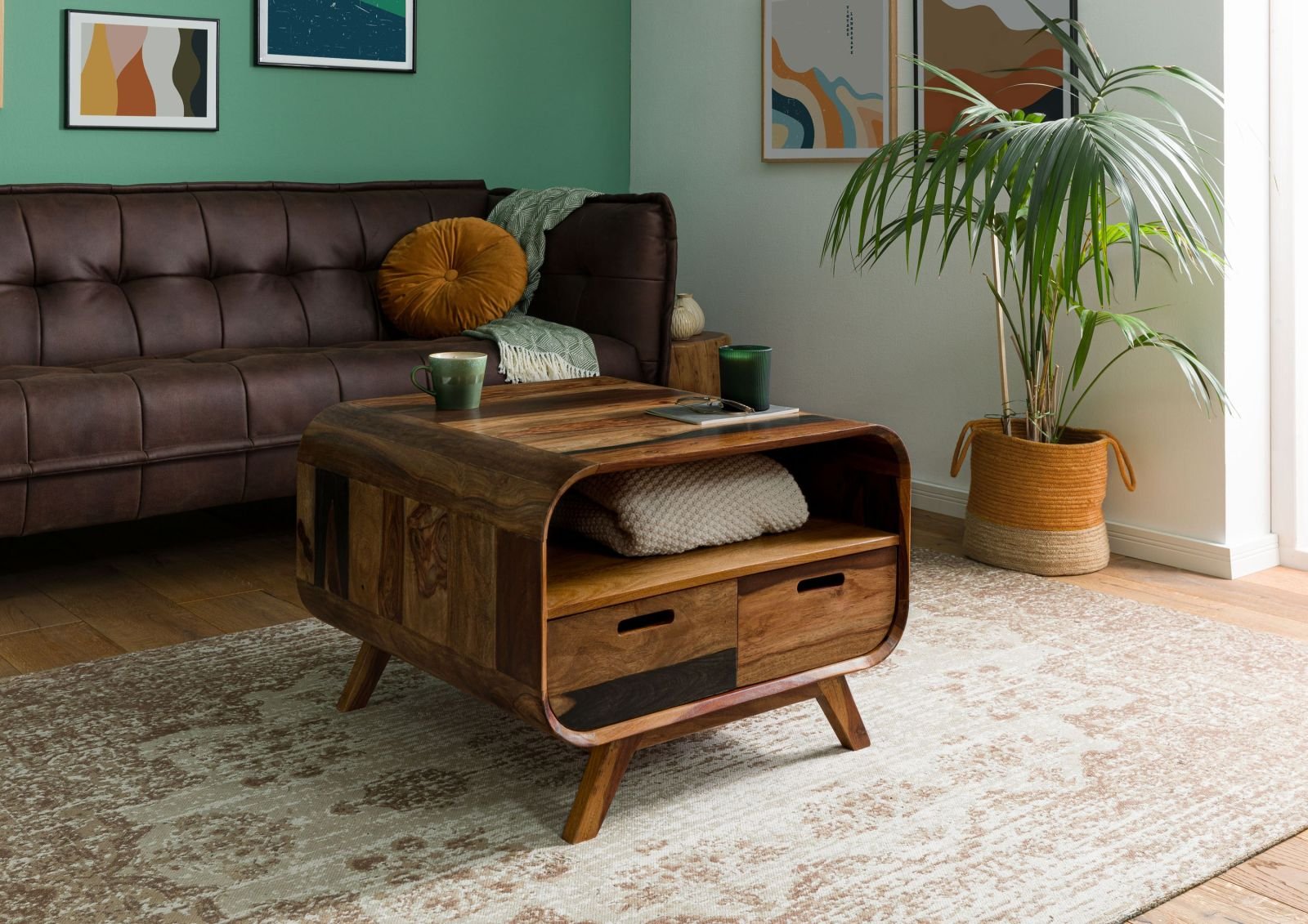 Corbett Sheesham Coffee Table #16 - Image 3
