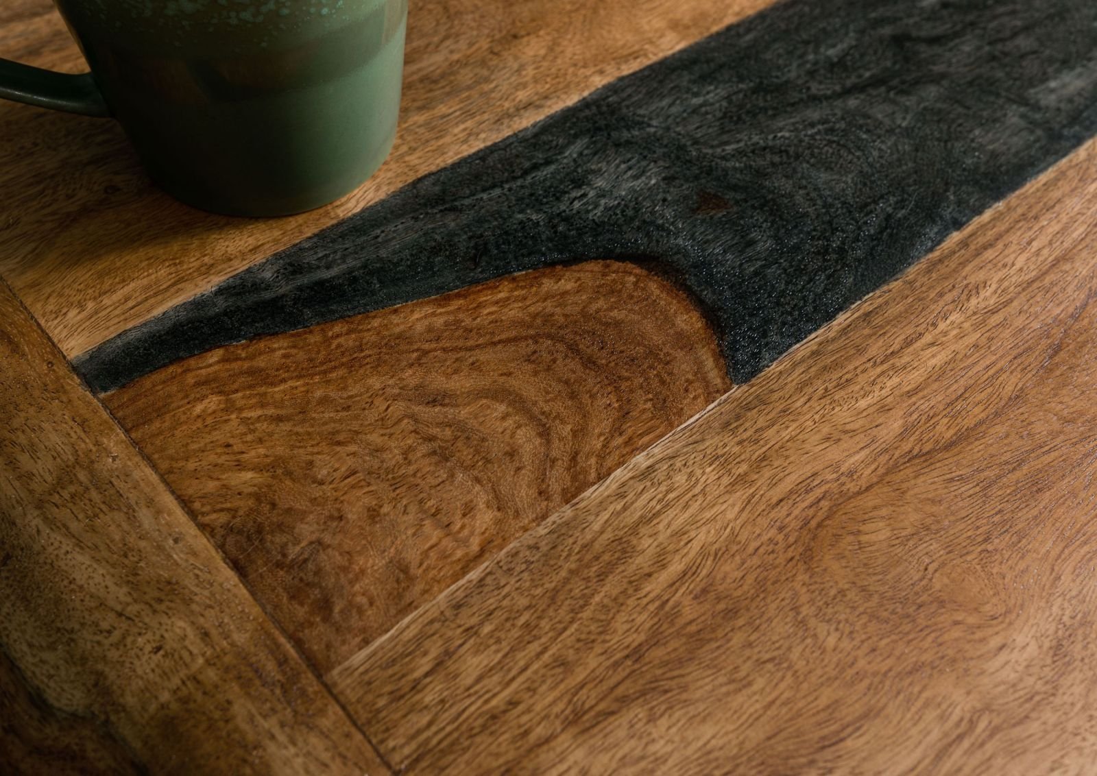 Corbett Sheesham Wood Coffee Table #02 - Image 6