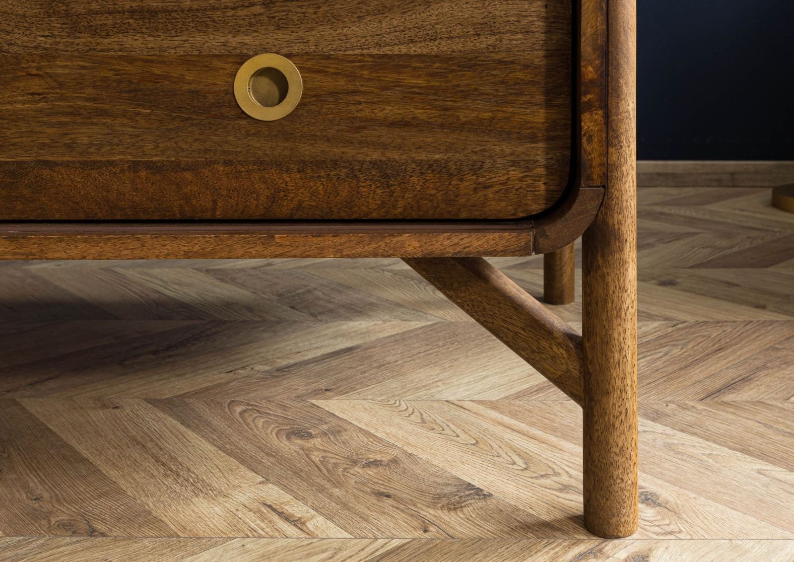 Darien Mango Wood Coffee Table #02 - Image 7