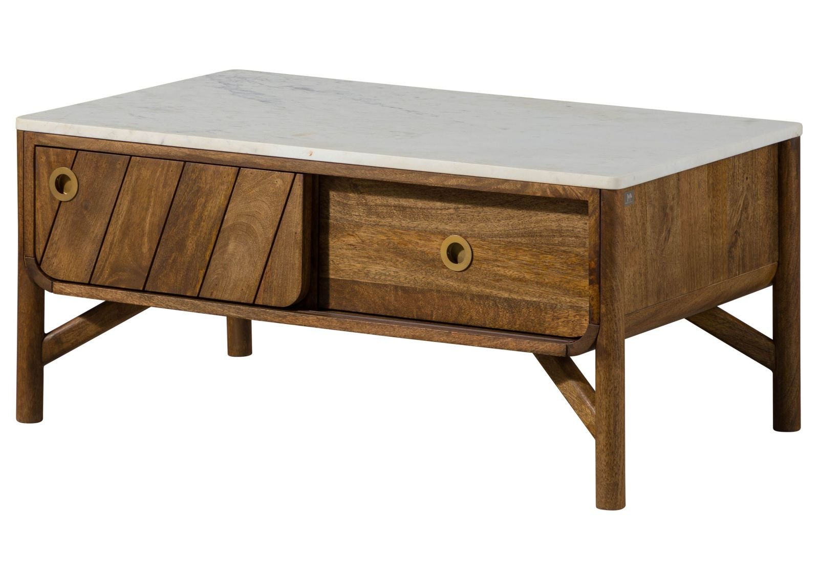 Darien Mango Wood Coffee Table #02 - Image 9