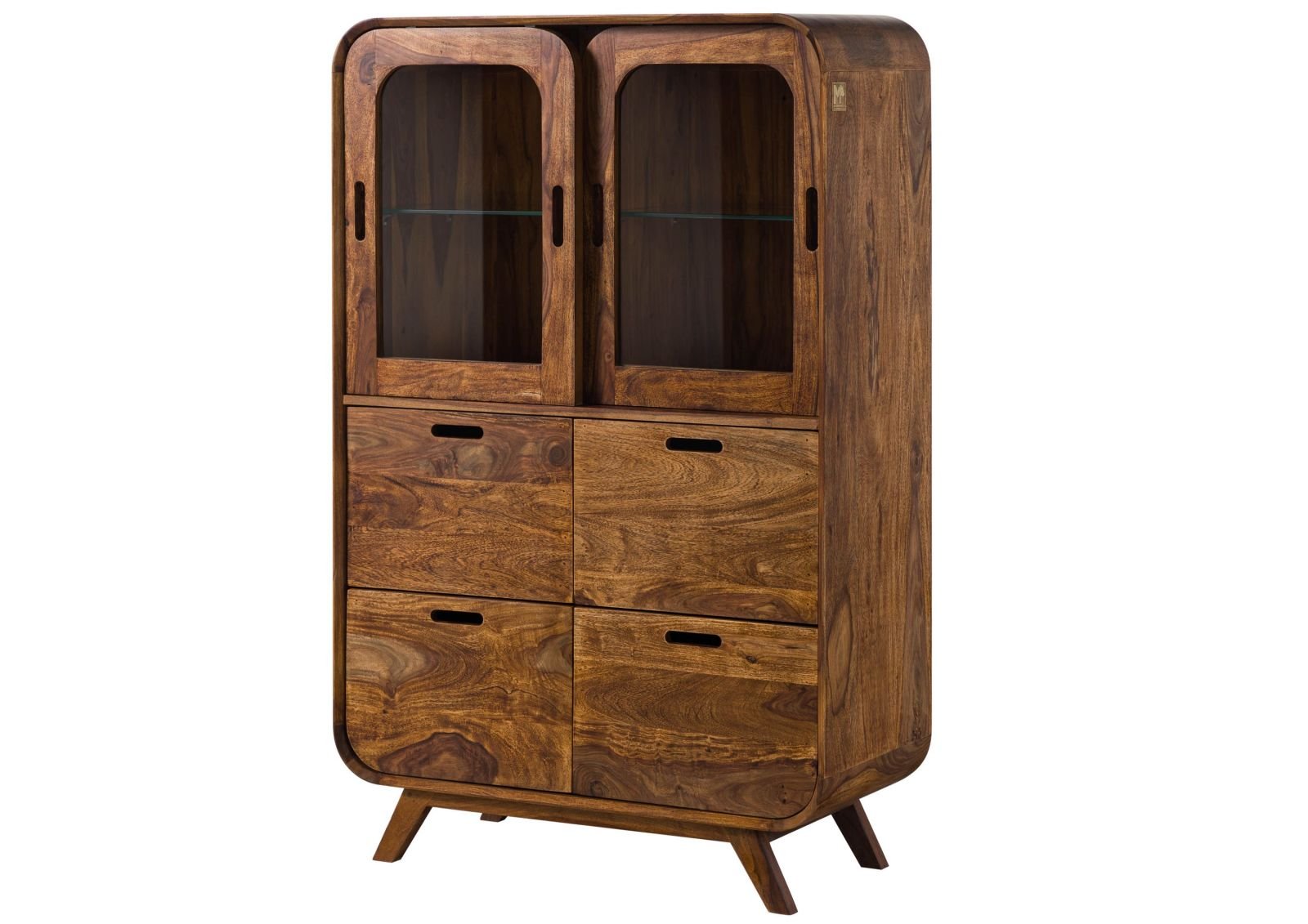 Corbett Sheesham Wood High Cabinet - Image 9