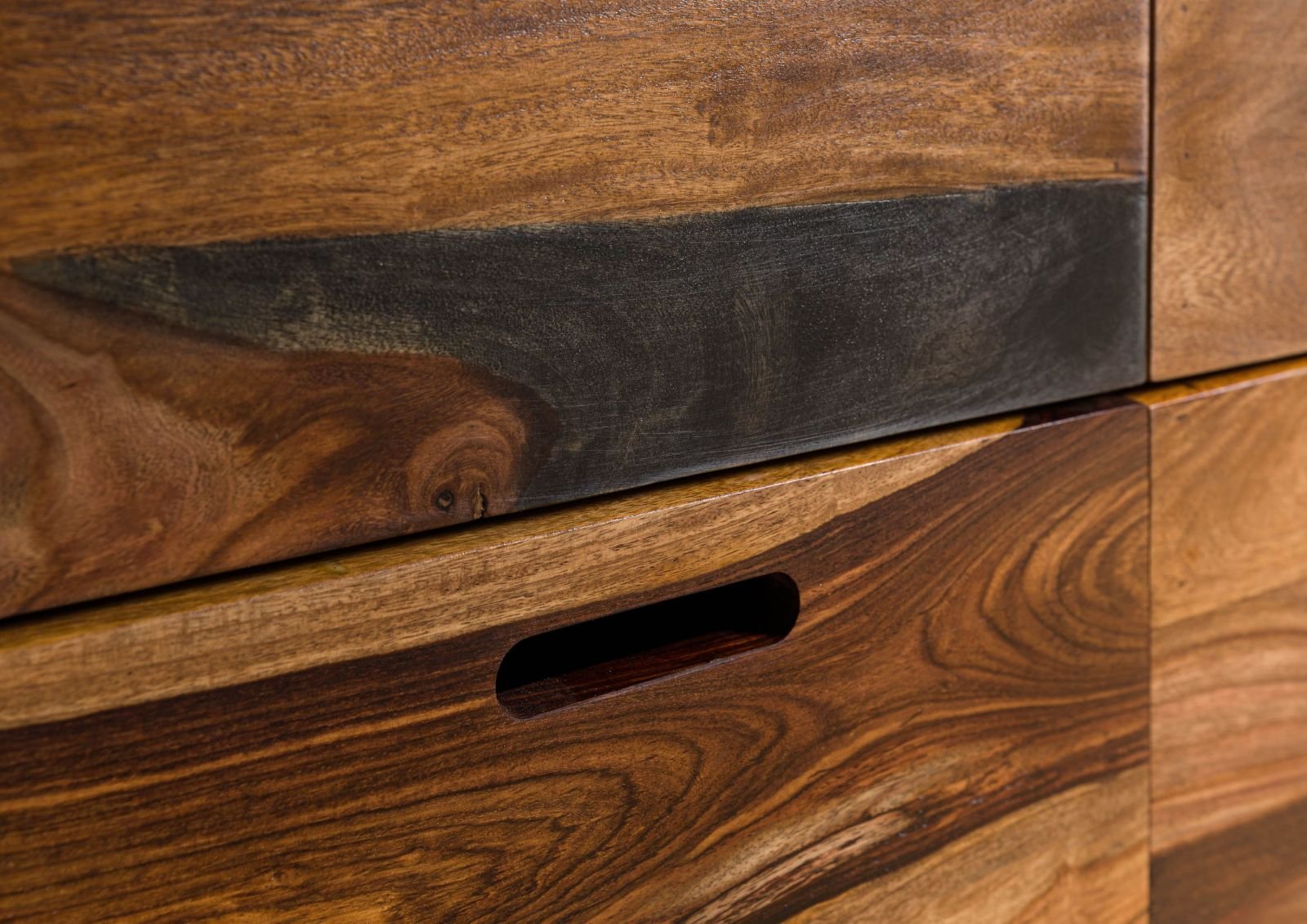 Corbett Sheesham Wood Highboard - Image 7