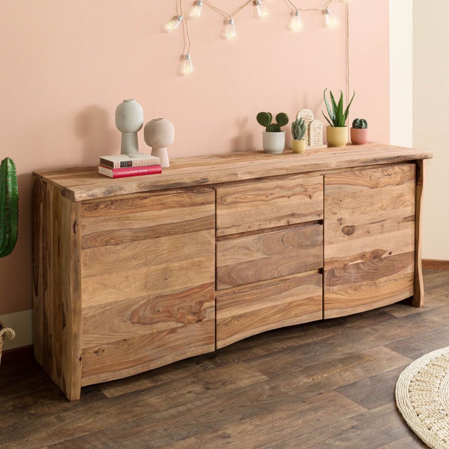Ranthambhor Sheesham Wood Sideboard - Image 3