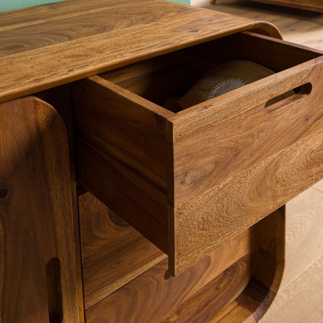 Corbett Sheesham Wood Sideboard #18 - Image 5