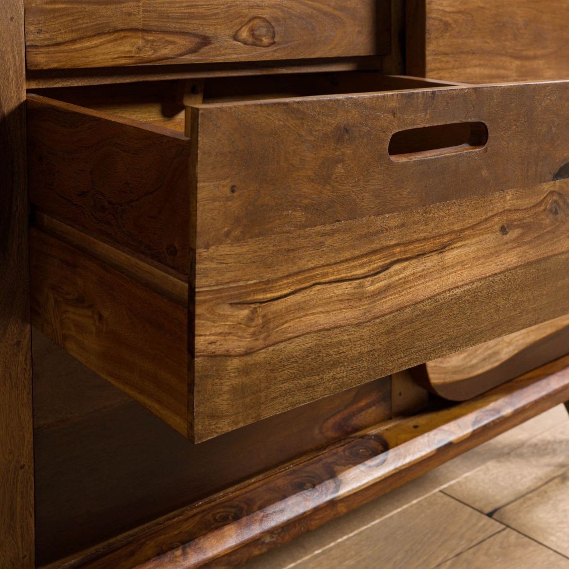 Corbett Sheesham Wood Sideboard - Image 5
