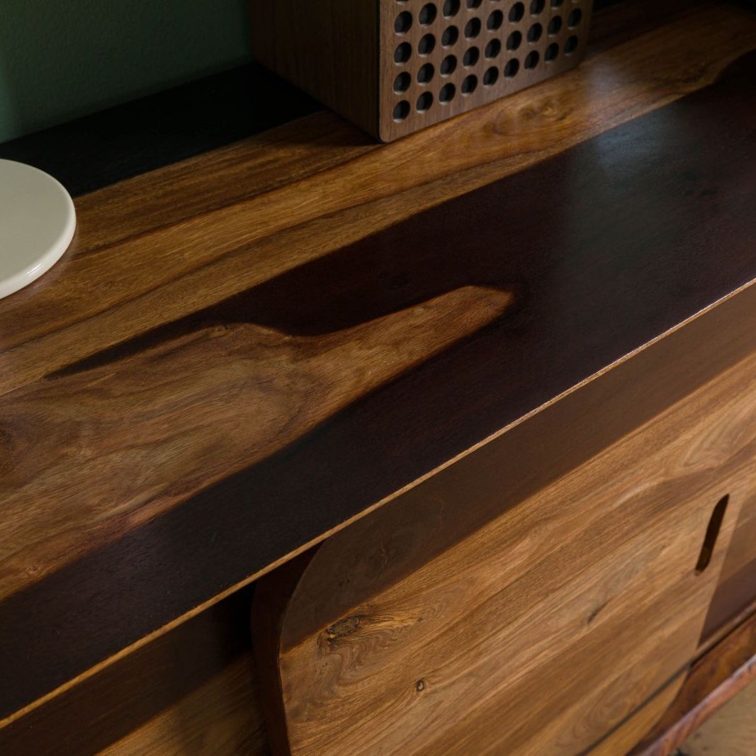 Corbett Sheesham Wood Sideboard - Image 6