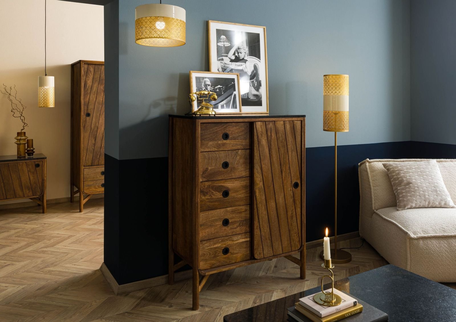Darien Mango Wood Chest Of Drawers #18 - Image 3