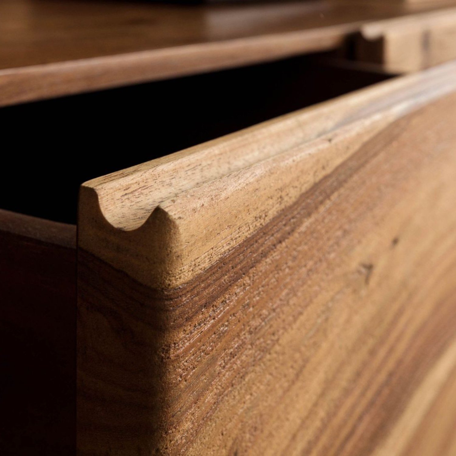 Ranthambhor Sheesham Wood Three Drawers TV Unit - Image 5