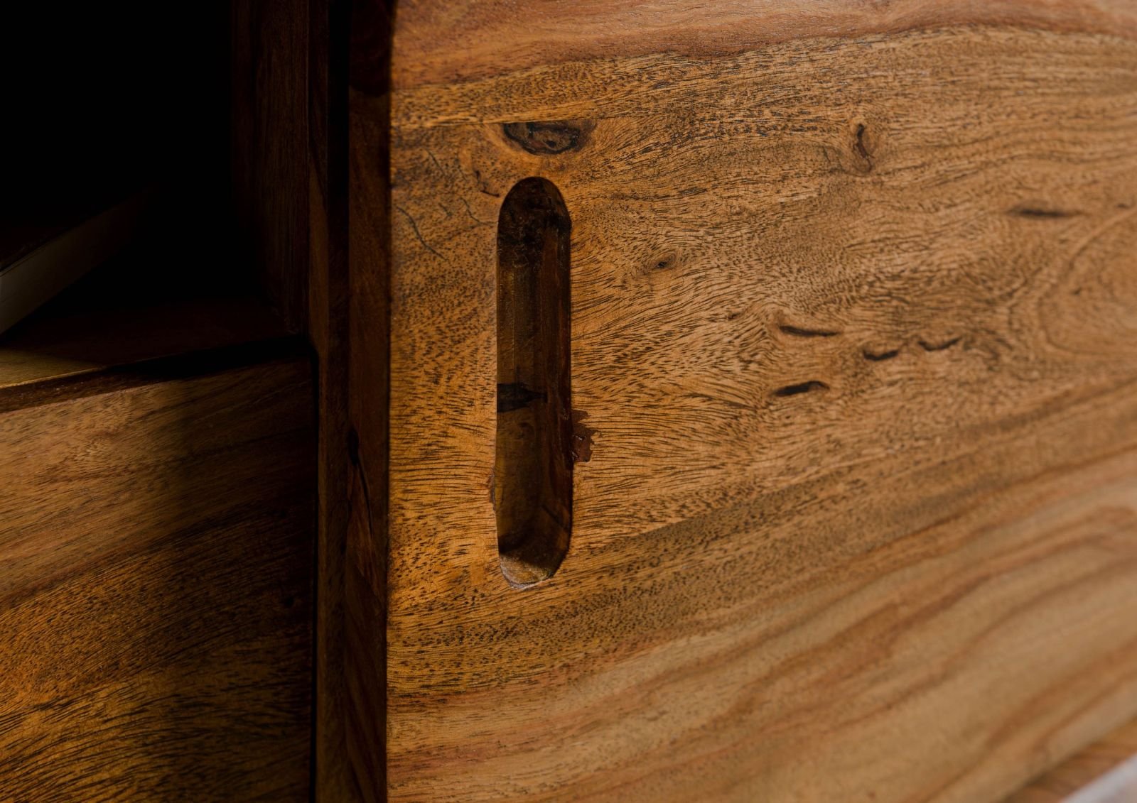 Corbett Sheesham Wood TV Unit #04 - Image 7