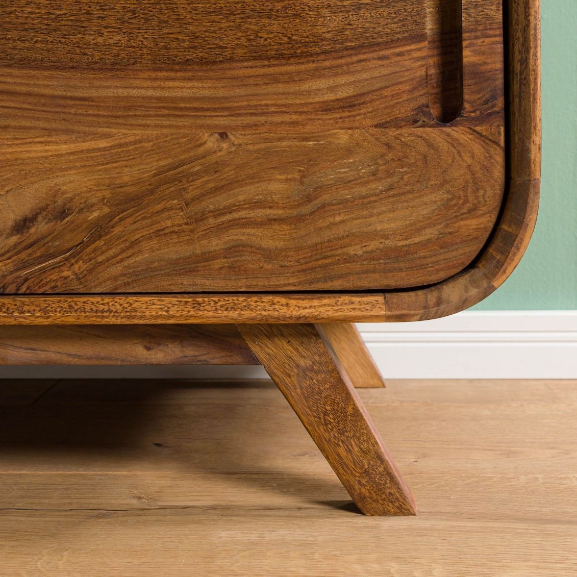 Corbett Sheesham Wood TV Unit - Image 6