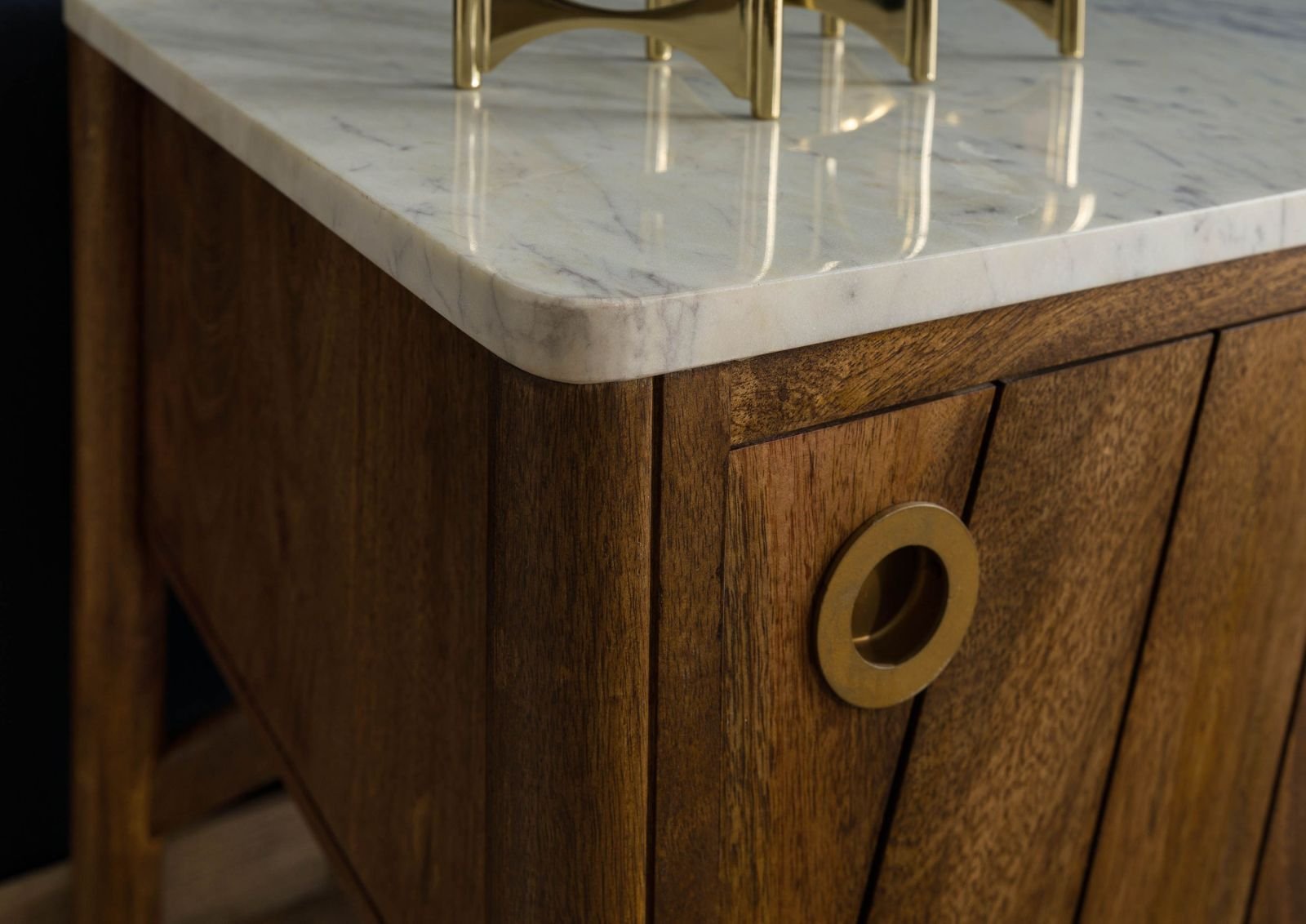 Darien Mango Wood TV Unit - Image 5
