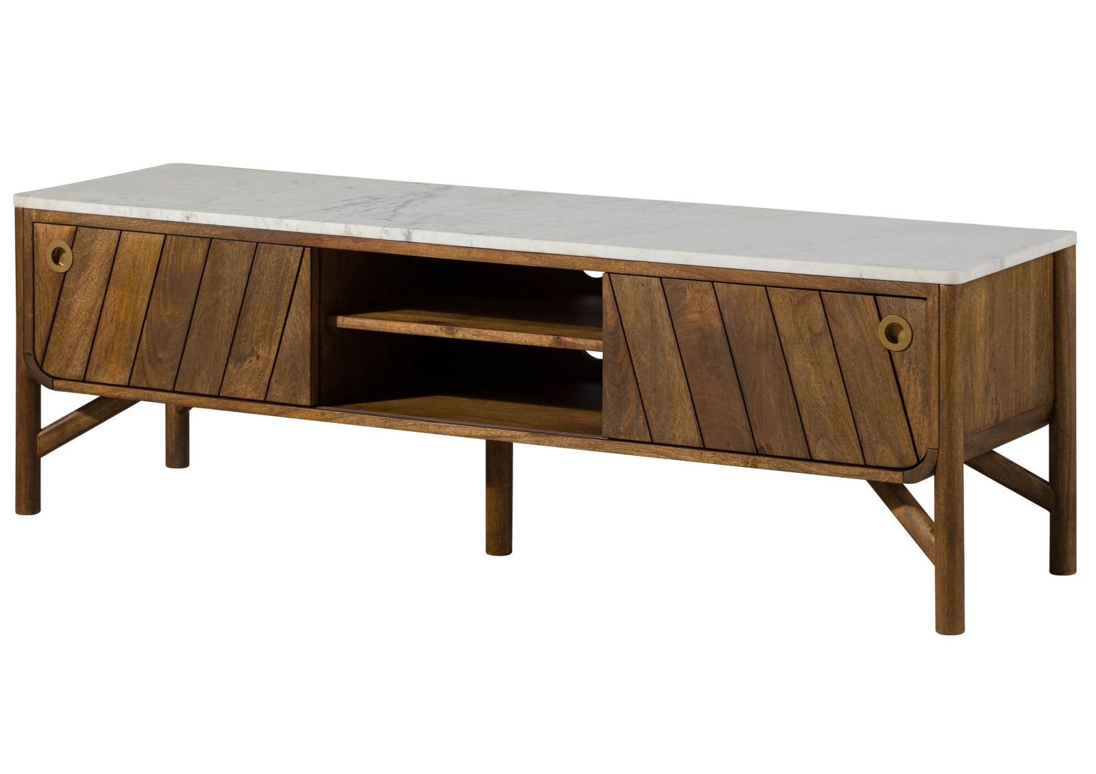 Darien Mango Wood TV Unit - Image 8