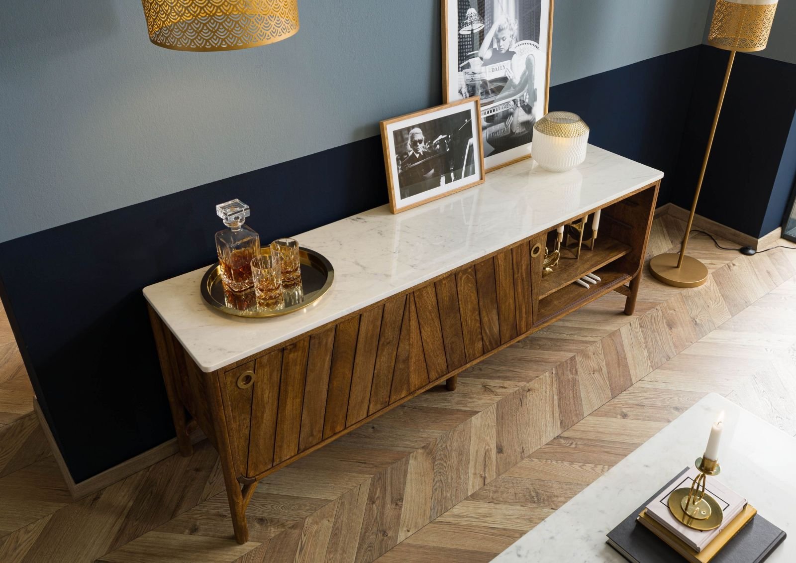 Darien Mango Wood Sideboard #07 - Image 9