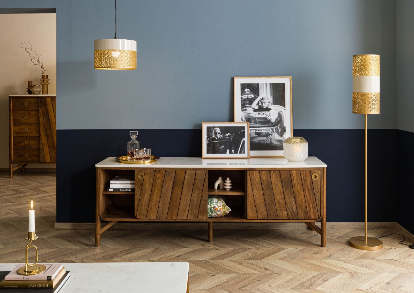 Darien Mango Wood Sideboard #07