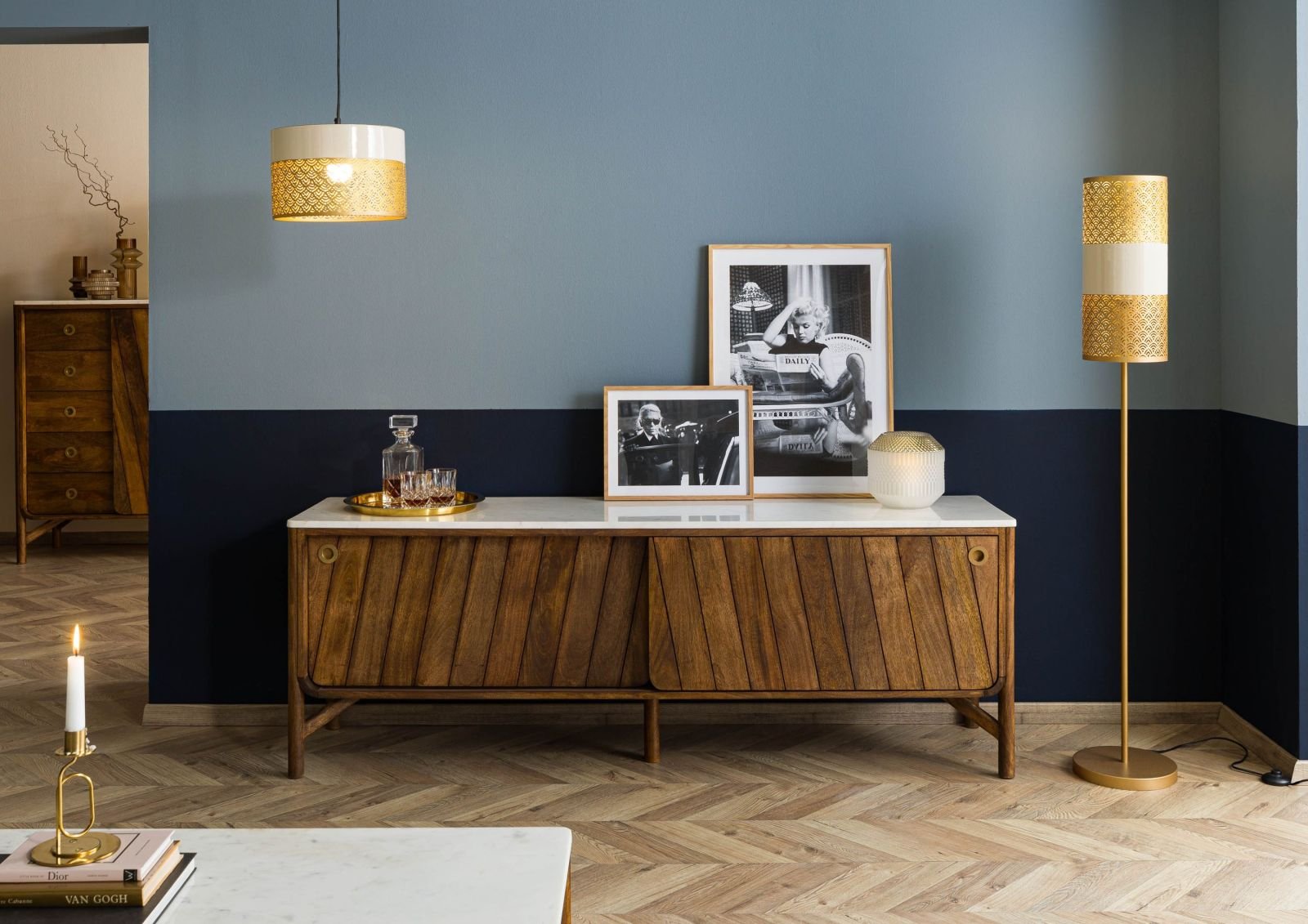 Darien Mango Wood Sideboard #02