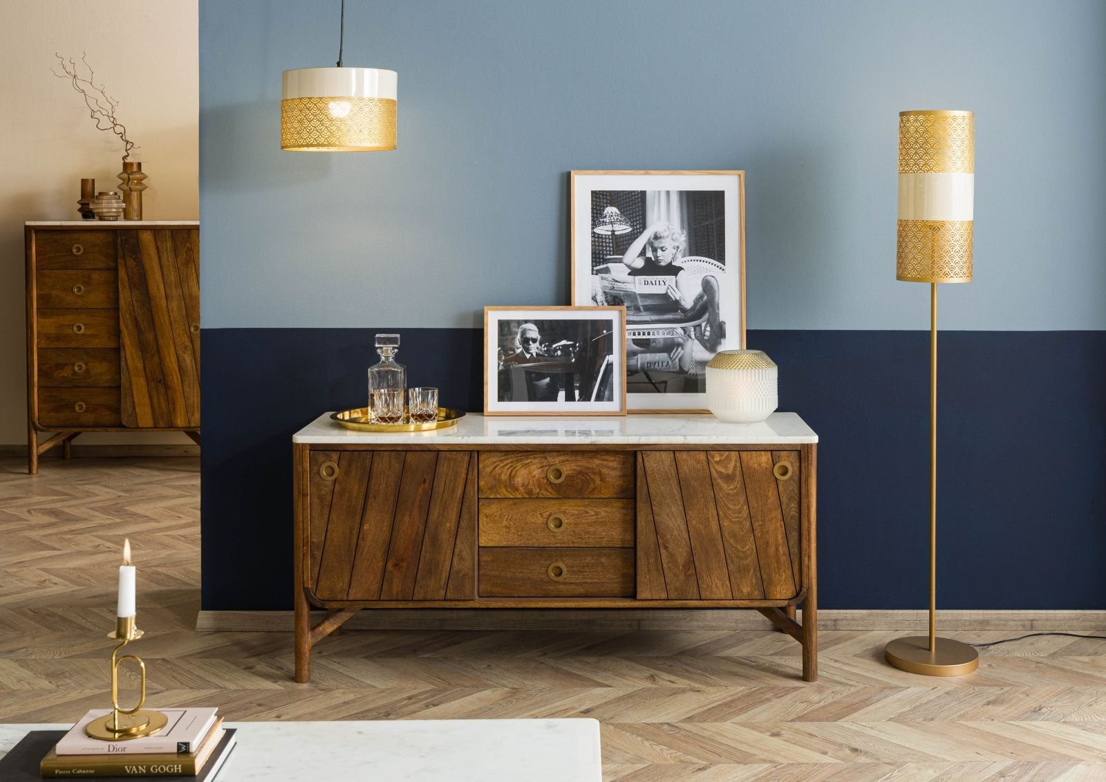 Darien Mango Wood Sideboard #03