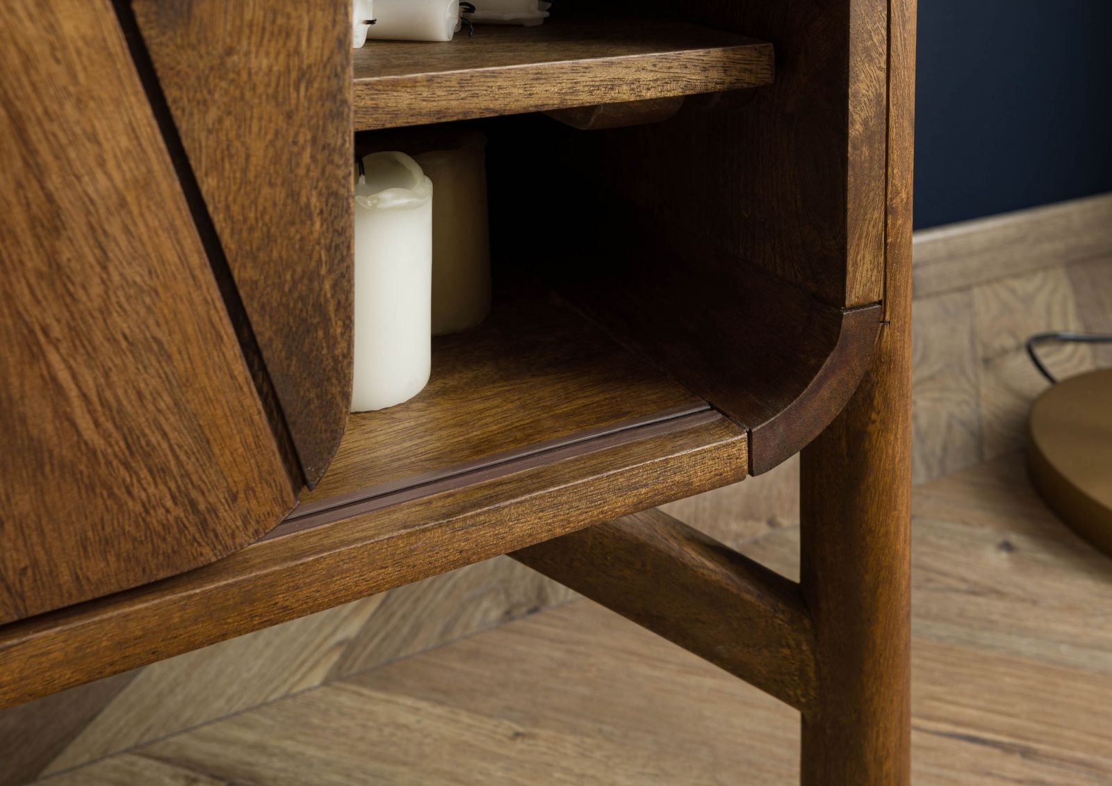 Darien Mango Wood TV Unit #03 - Image 5