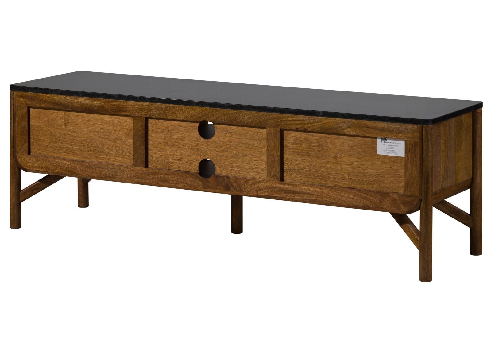 Darien Mango Wood TV Unit #03 - Image 9