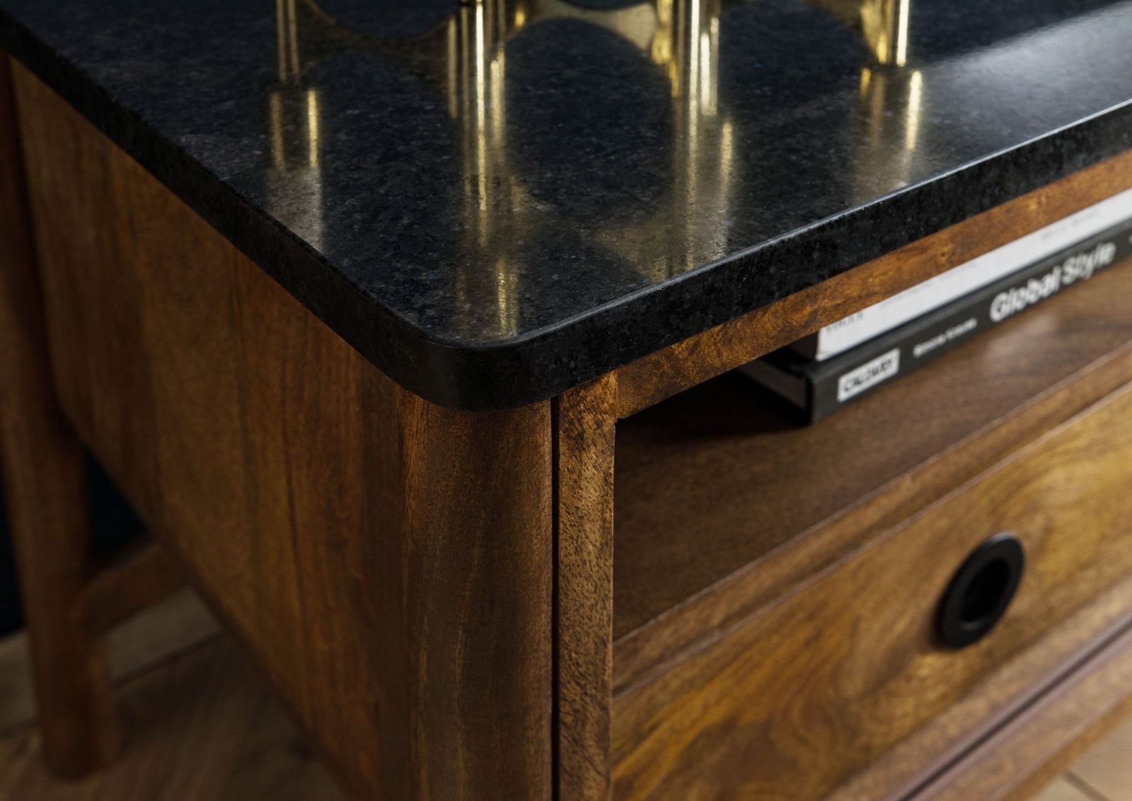 Darien Mango Wood TV Unit #04 - Image 6