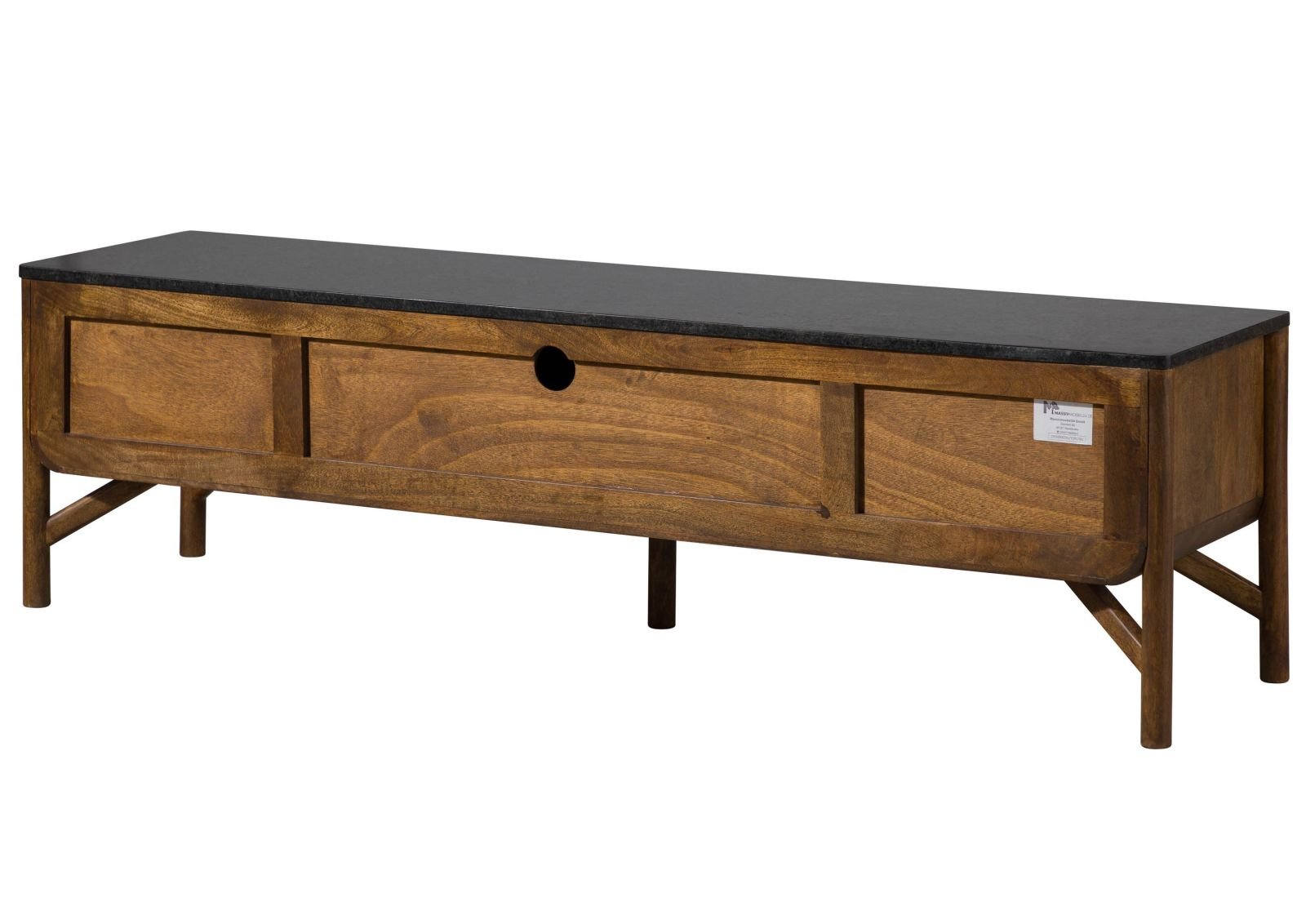 Darien Mango Wood TV Unit #02 - Image 8