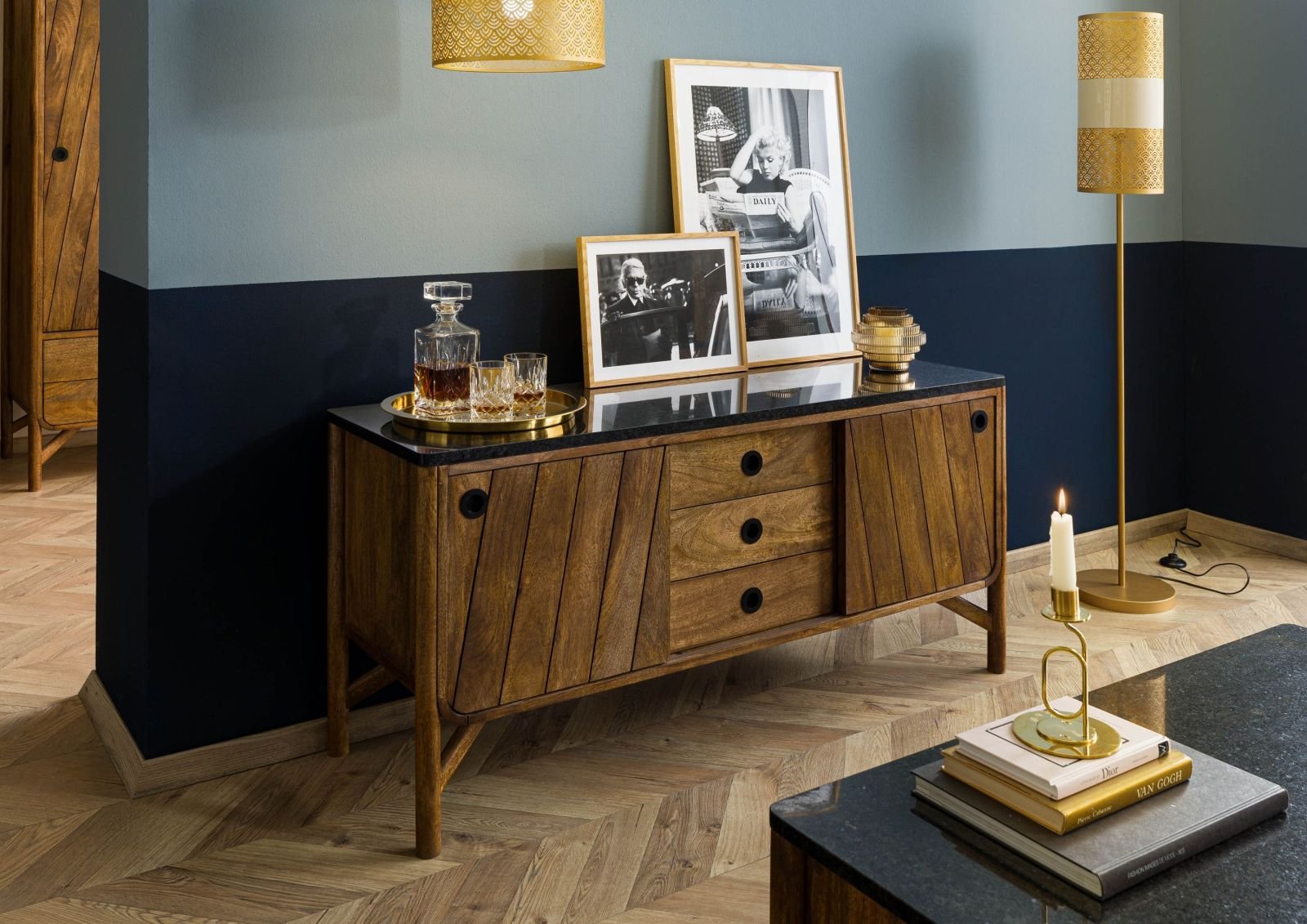 Darien Mango Wood Sideboard - Image 2