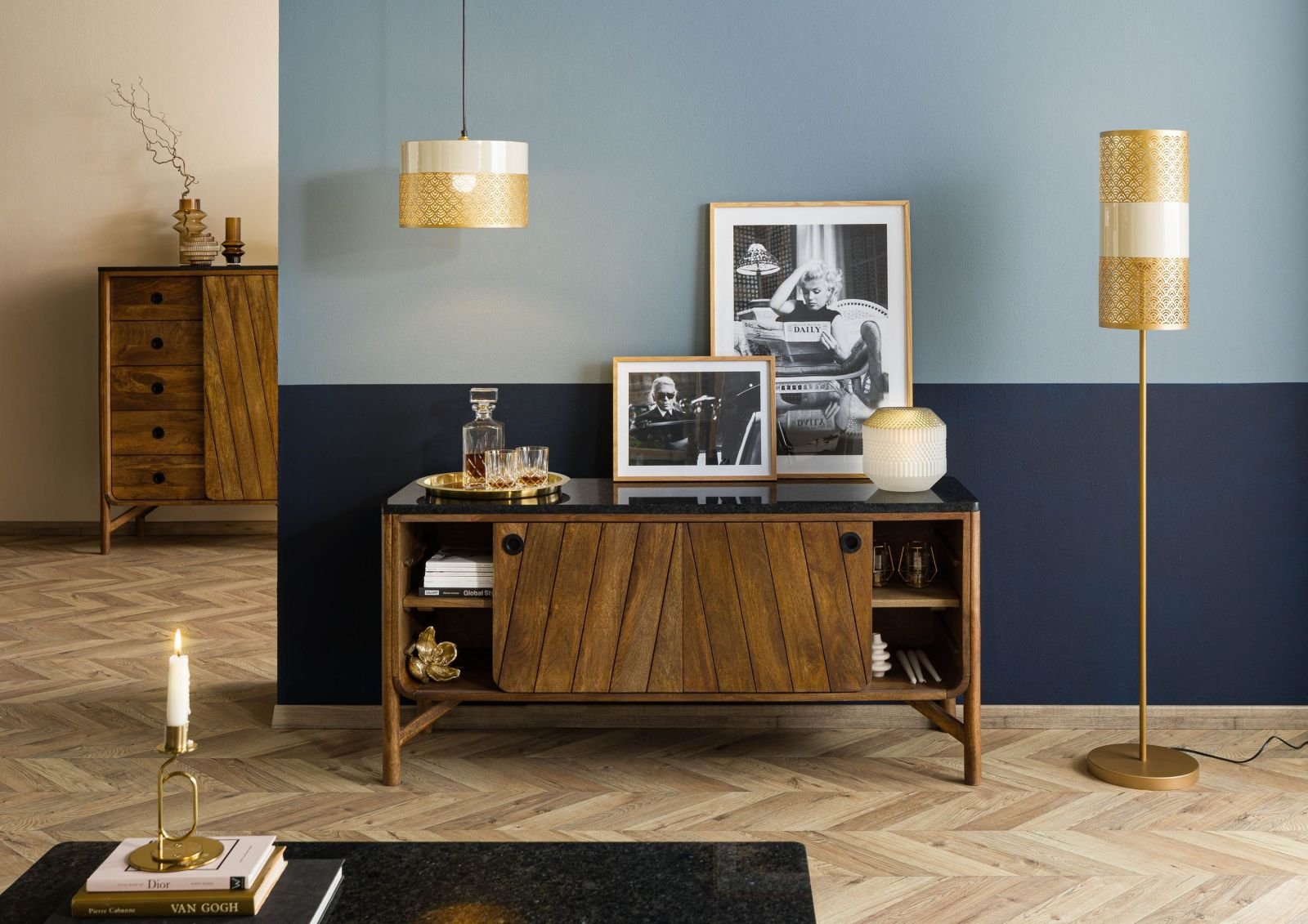 Darien Mango Wood Sideboard - Image 3