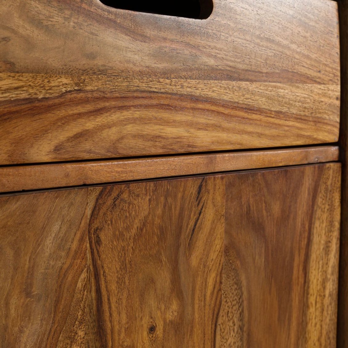 Corbett Sheesham Wood Display Cabinet - Image 7