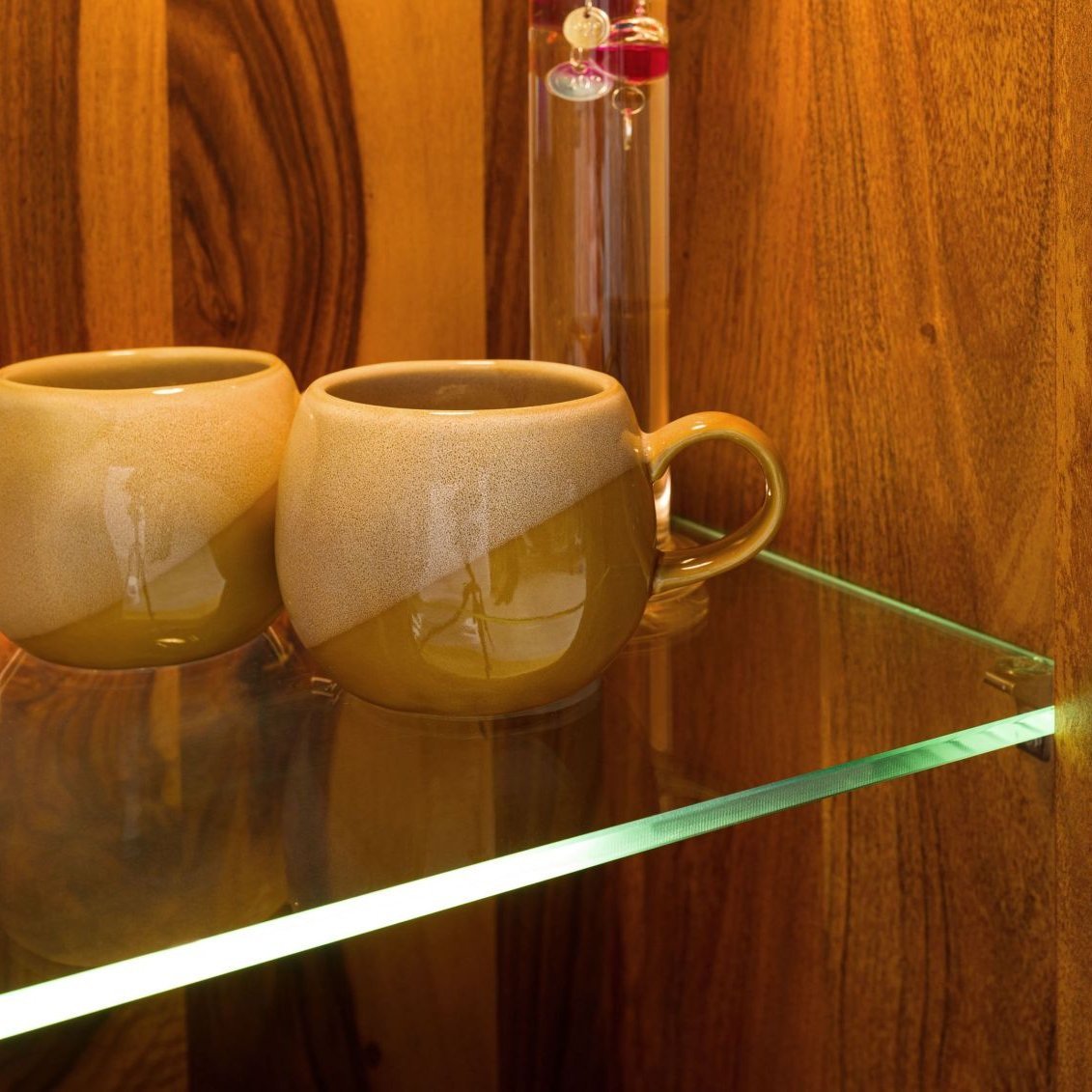 Corbett Sheesham Wood Display Cabinet #02 - Image 4