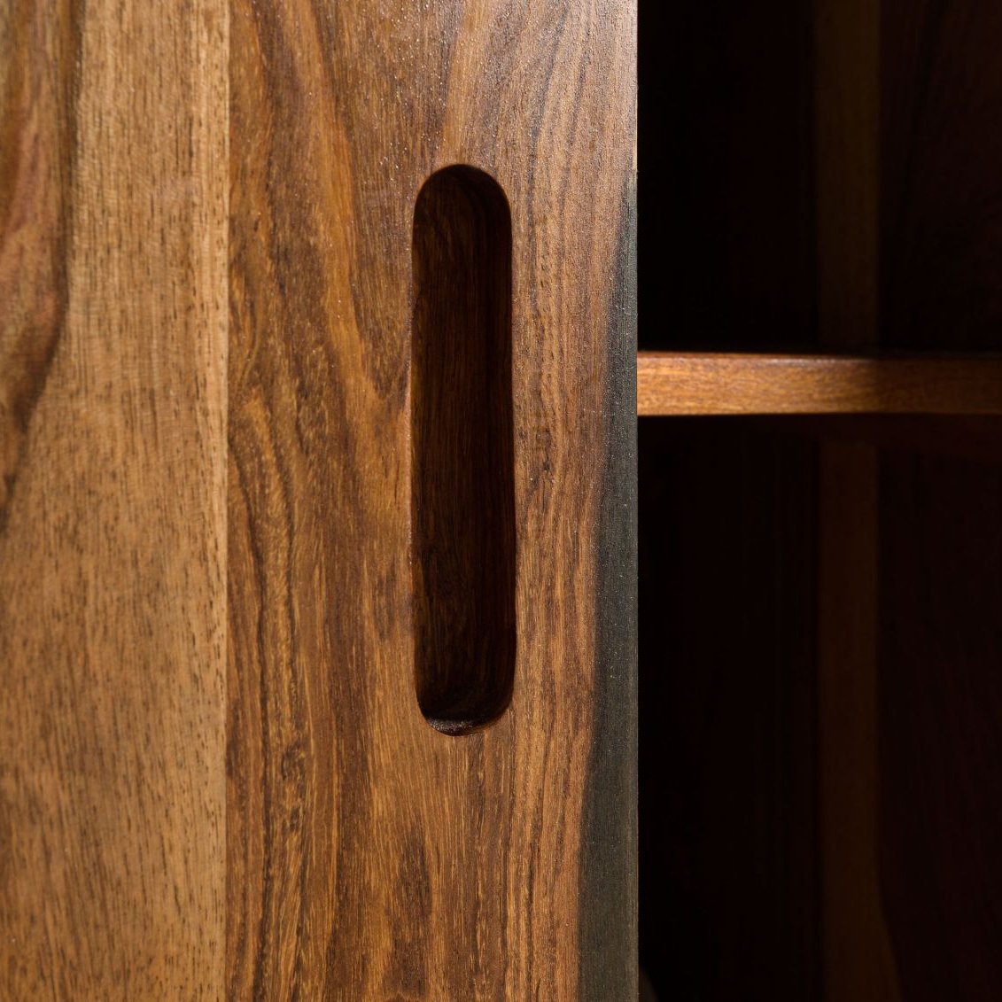 Corbett Sheesham Wood Display Cabinet #02 - Image 7