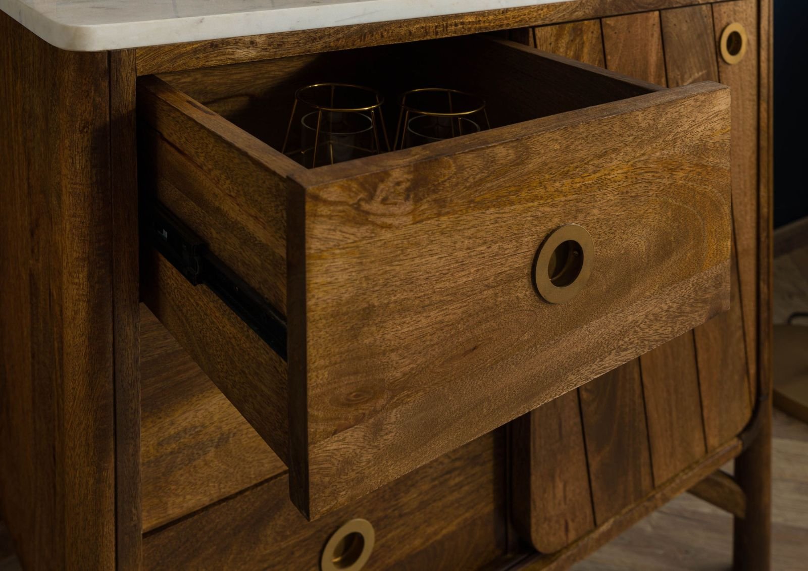 Darien Mango Wood Buffet #24 - Image 4