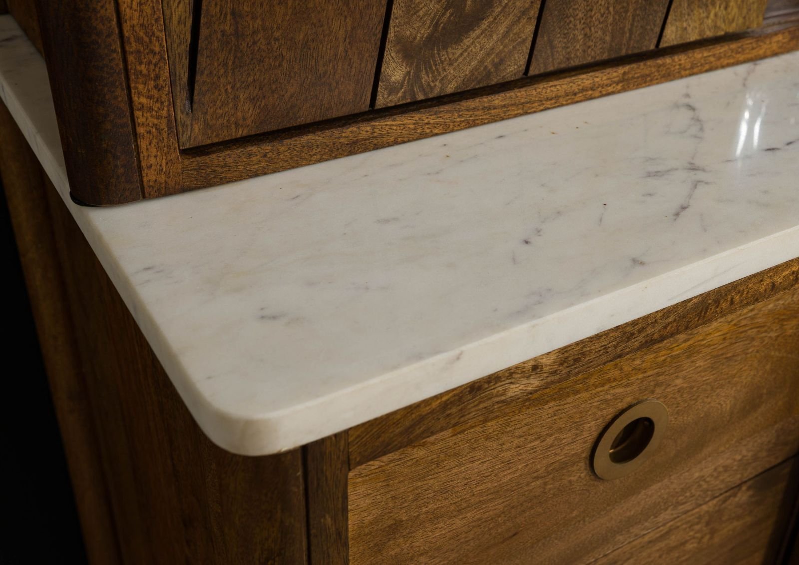 Darien Mango Wood Buffet #24 - Image 8