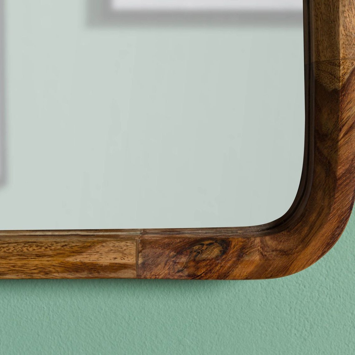 Corbett Sheesham Wood Wall Mirror #02 - Image 4