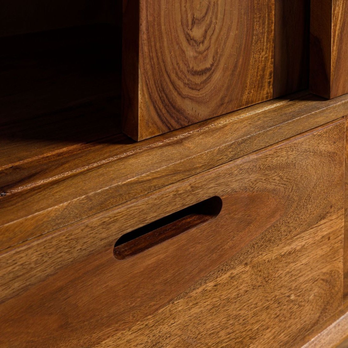Corbett Sheesham Wood Wardrobe - Image 7