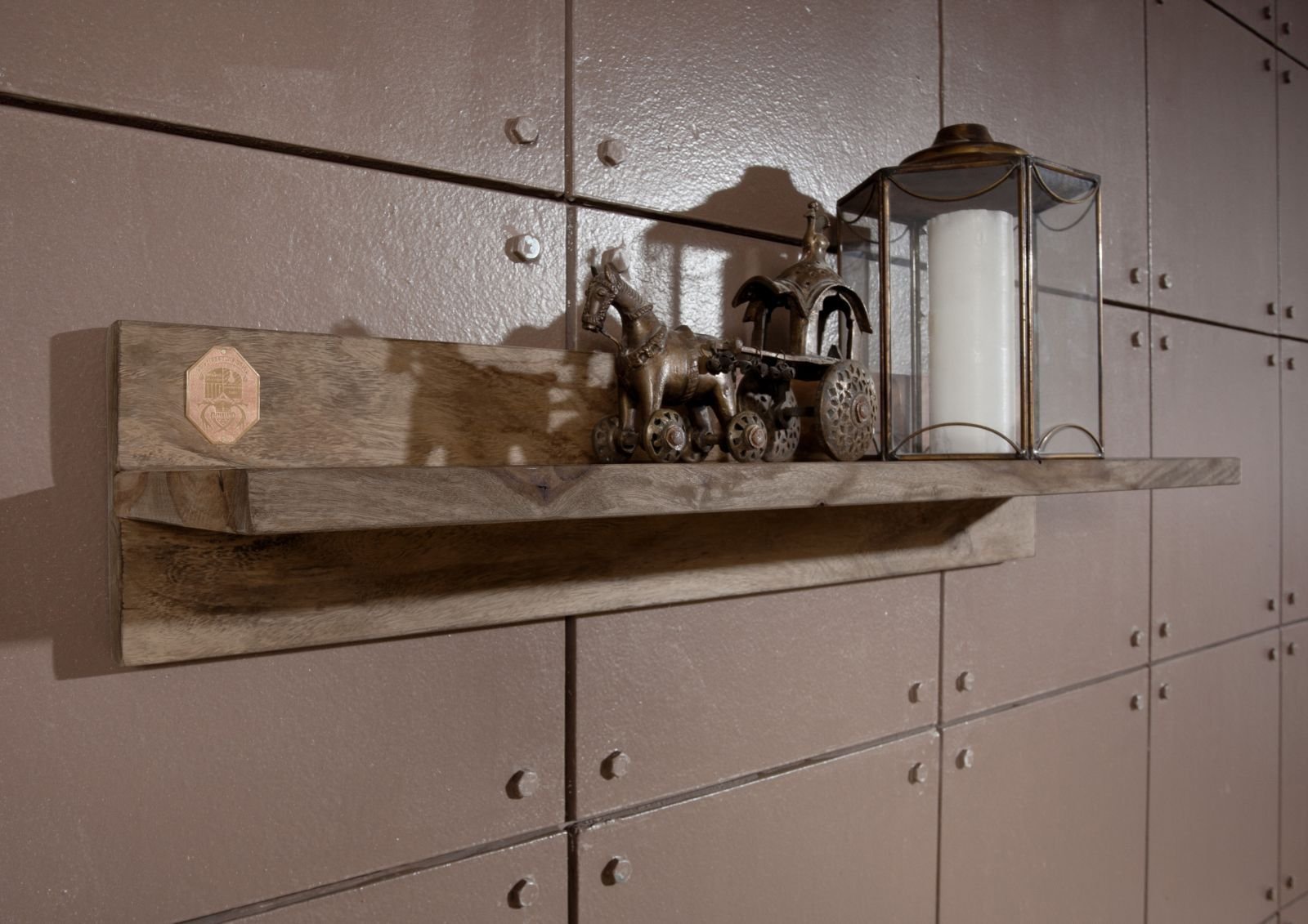 Grayse Sheesham Wall Shelf