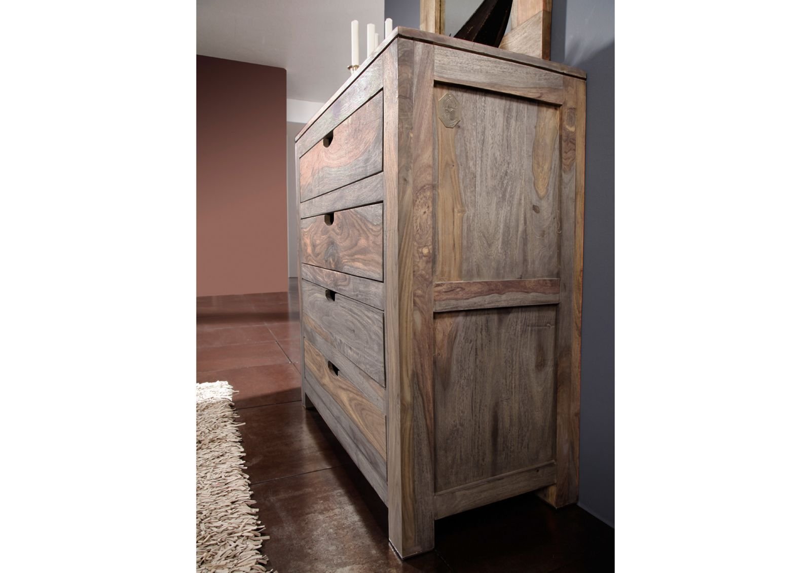 Grayse Sheesham Chest Of Drawers - Image 2