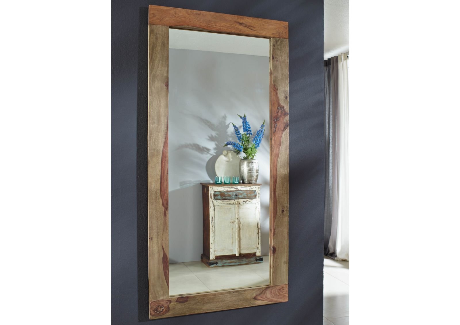 Grayse Sheesham Wall Mirror - Image 2