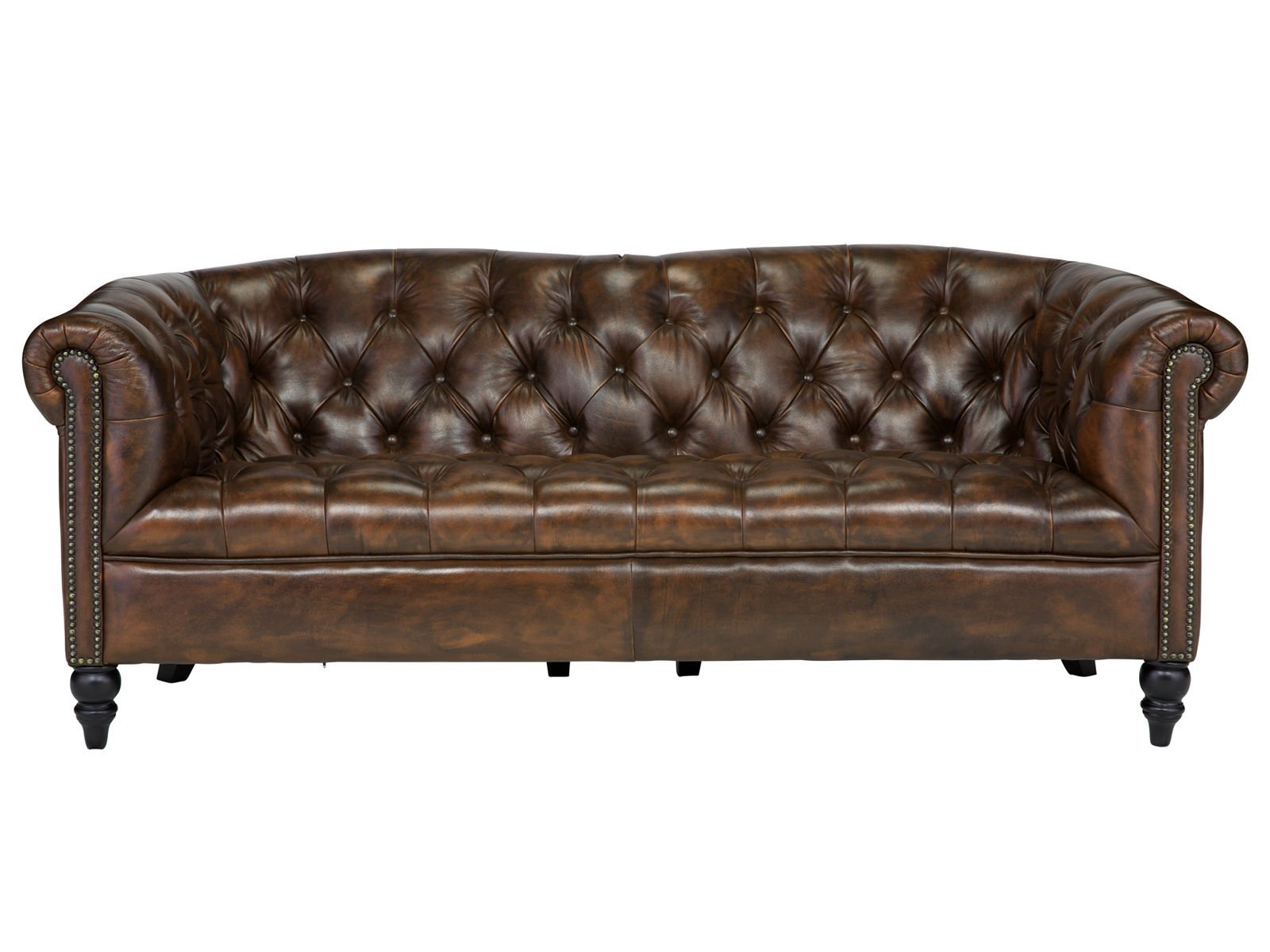 Chesterfield Smitten Leather Sofa - Image 2